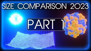 ABSOLUTE Size Comparison 2023 (Part 1) 4K 60FPS 3D