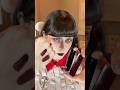 trying chanel’s rouge noir lippies 🩸🥀🖤 #gothmakeup #vamp #chanel