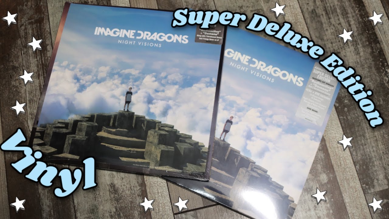 Imagine Dragons: Night Visions 10th Anniversary VINYL + SUPER DELUXE  EDITION UNBOXING 
