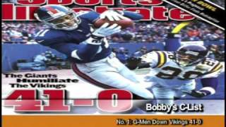 Fordham V Nova, Bart Scott, and Giants Top 5 Moments -  A Bobby C Christmas! - Bronxnet Sports