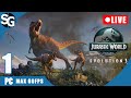 🔴 LIVE | Jurassic World Evolution 3 Campaign Gameplay - Session 1