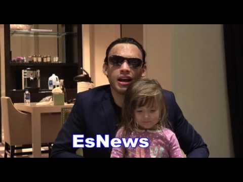 Julio Cesar Chavez Jr Tells Baby Girl 'A Wolf Bit Me' She Answers 'Canelo Hit You' EsNews Boxing