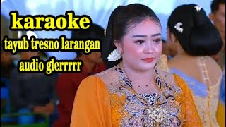 Karaoke  Tayub  Tresno Larangan  Glerr Horeg  Cocok Untuk Cek Sound Hajatan