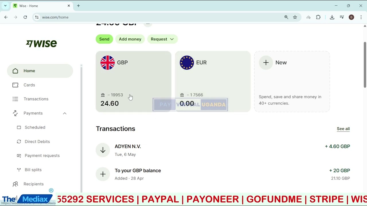 How To FREEZE And UN FREEZE Wise Virtual DEBIT CARD In Uganda