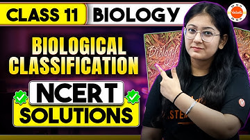 NCERT Solutions Class 11 Biology Chapter 2 | Biological Classification Class 11 Biology