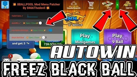 8BallPool Autowin | Black Ball Mod | Power 10x | NoRoot | Disconnect Hack APK -
