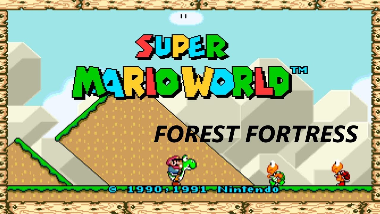 SUPER MARIO WORLD FOREST FORTRESS YouTube