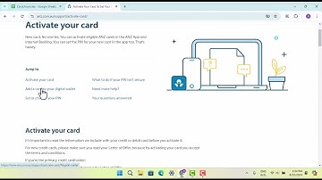 How to Activate Your ANZ Credit Card Using the Mobile App - Here