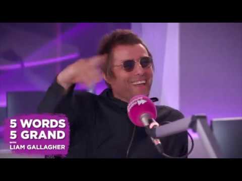 [sottot. ITA] Liam Gallagher - Gioco delle 5 parole (divertente)