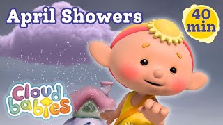 April Showers! ☔ | Rainy Day Bedtime Stories | Cloudbabies Official