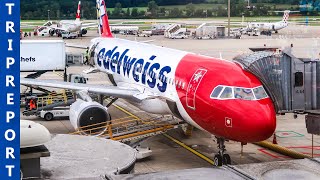 SURPRISING EDELWEISS AIR Economy Class! Airbus A320 Zurich to Palma de Mallorca