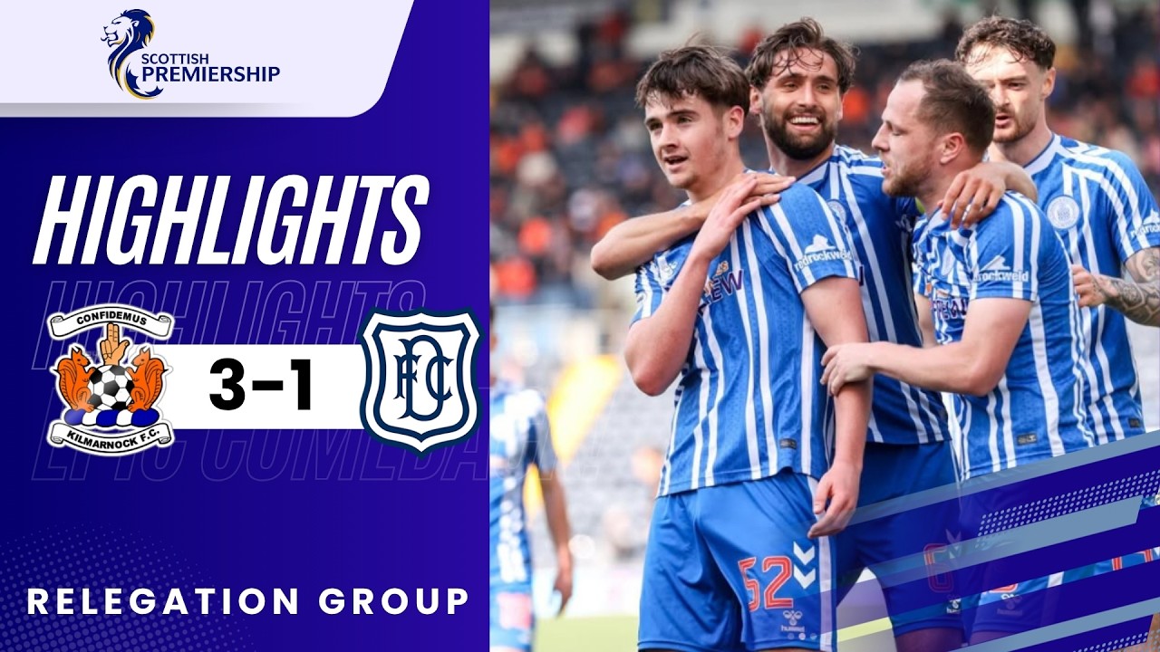 Kilmarnock vs Dundee FC 3-1 Highlights Goals | Scottish Premiership