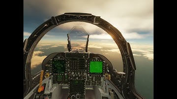 Digital Combat Simulator  Taking out a SA-10 in The F/A-18 Oculus Quest 2 VR