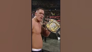 John Cena adds his own spin on WWE Championship gold #Short