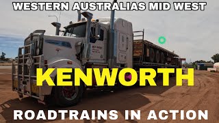 KENWORTH ROADTRAINS; A look at some Kenworth Roadtrains in action. #kenworth #trucks #trucking