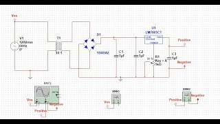 How to make a DC variable power supply in Multisim