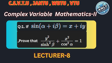 Prove This Tricky Identity: sin(α + iβ) = x + iy | Complex Numbers Made Easy!"