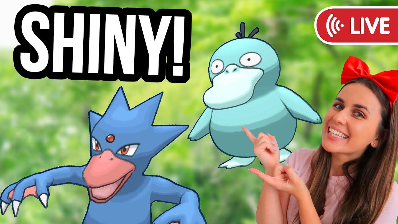 Shiny Psyduck Hunt Pokemon Go Youtube