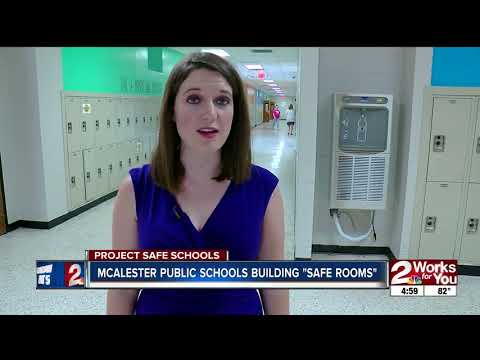Puterbaugh Middle School is adding safe rooms