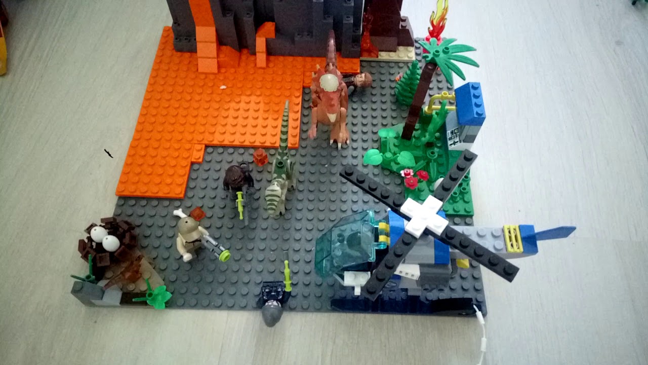 Mon MOC Lego jurassic world fallen kingdom - YouTube