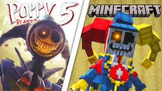 Fiz CENAS de POPPY PLAYTIME 5 no MINECRAFT