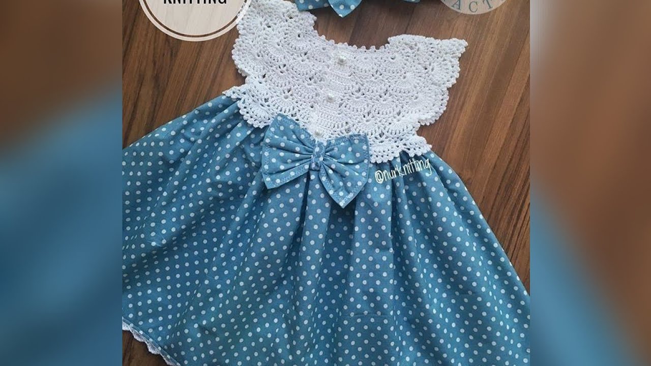 Vestido de Crochê Infantil Doçura #amoracadaponto 