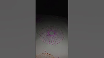 How many rotations did the pen make in total?🤔 Amazing #spirograph #satisfying #shorts