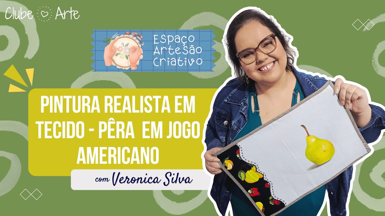 🎨🍐 *Creative Craftsman Space – Veronica Silva: Realistic