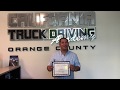 Congratulations to Sean Raja for completing Class A Training at California Truck Driving Academy