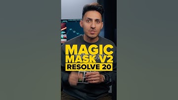Magic Mask v2 in Davinci Resolve 20