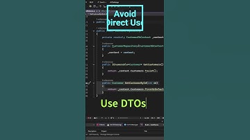 Entity Framework - Data Transfer Objects (DTOs) #entityframework