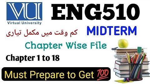 ENG510 Midterm Subjective File 2024/Eng510 Important Questions/eng510 Midterm Preparation 2024