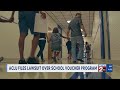 ACLU files lawsuit over Tennessee school voucher program