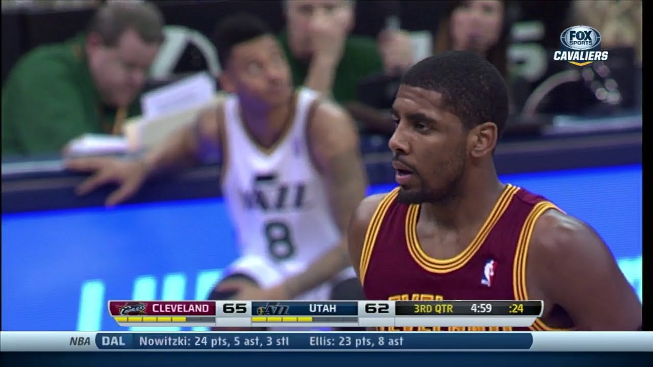 2014.01.10 - Kyrie Irving Full Highlights at Jazz - 25 Pts, 8 Ast, Lights Up In 3rd Qtr!