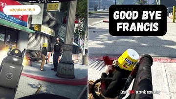 Mandem Drive-By on Francis with INSANE Timing | NoPixel