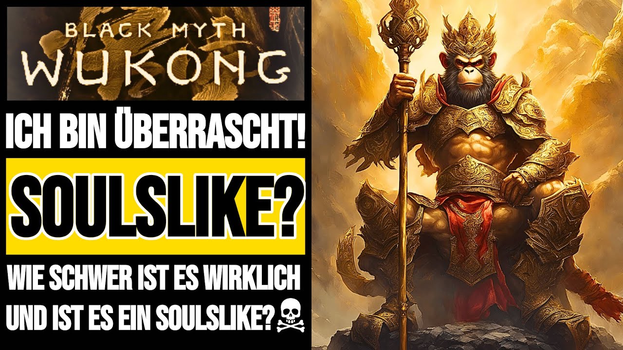 BRUTAL SCHWER!☠️Ist WUKONG ein Soulslike?🐒Wie SCHWER es wirklich ist🔥Black Myth Wukong Tipps deutsch