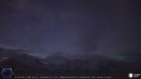 Orbs Over Lyngen, Northern Norway