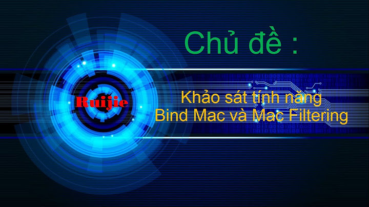 Cấu hình giả địa chỉ mac cho cổng wan