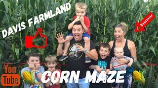 5 Boys in a Corn Maze! Fun at Davis Farmland Festival 2017
