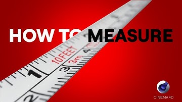 How To Use The Ruler Tool In Cinema 4D