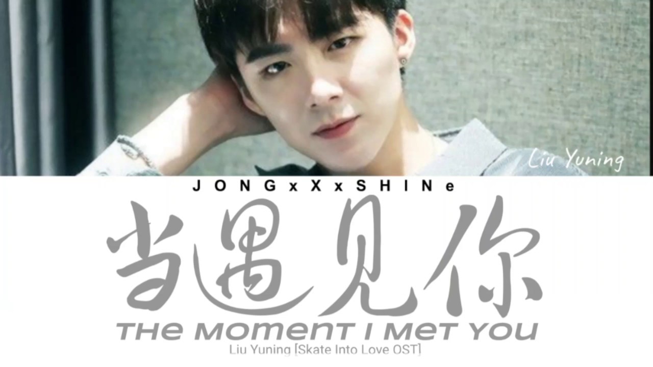 Liu Yuning    The Moment I Met You OST ChiPinyinEng lyrics