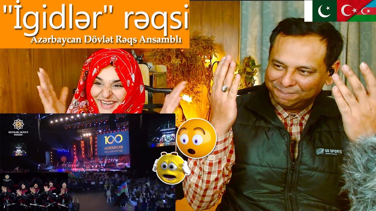 Пакистанская реакция – Азербайджанский государственный ансамбль танца – танец «Йыгидлар»