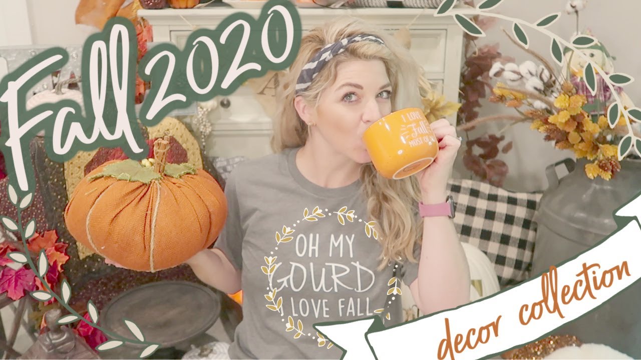 2020 FALL DECOR COLLECTION | HUGE FALL HAUL, DIY FALL DECOR, RUSTIC FALL DECORATE WITH ME