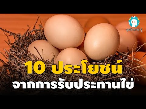 สุขศึกษาน่ารู้  10 ประโยชน์ของของการรับประทานไข่