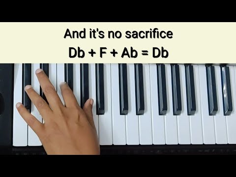 Sacrifice Tutorial(Chords+Melody), Elton John