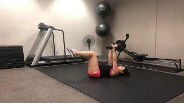 DB Dead Bugs to Roll Up & DB Press