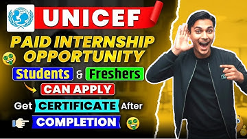 🌍 UNICEF Internship 2026 Switzerland 🇨🇭 | Remote + Onsite | $1700/Month | No IELTS | Full Details