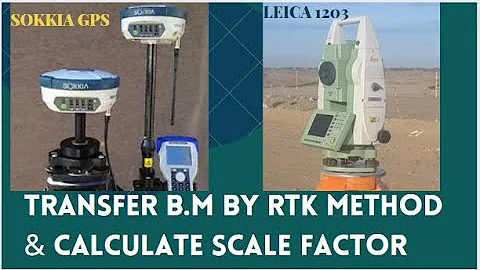 How to calculate scale factor of gps bench mark points