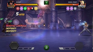 MCOC 5* Gambit vs Variant Emma Frost