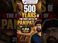 First Battle of Panipat (1526–2026) | 500 Years Legacy | Babur vs Ibrahim Lodi Full Story | #upsc